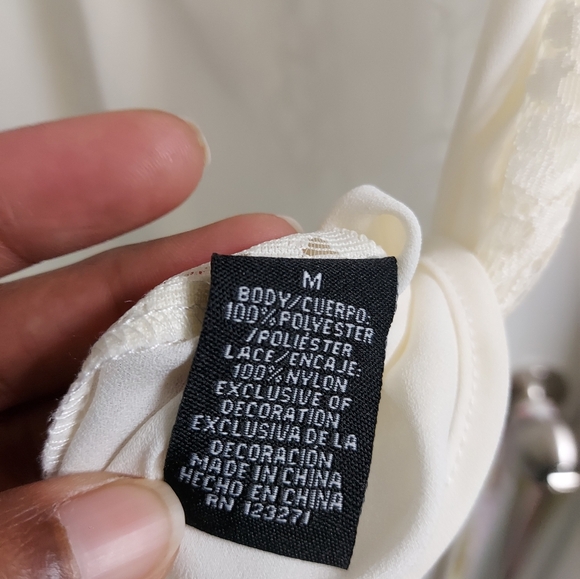 Wishful Park Cream Blouse - Picture 5 of 7